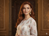 Vintage Rose Floral Anarkali Set 🌹🏛️By Rangdey