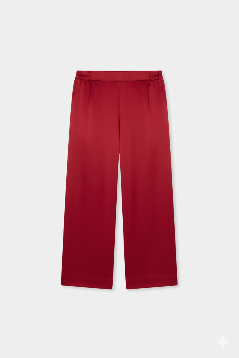 🎨 Signature Satin Wide-Leg Trouser Collection 🎨 By Rangdey